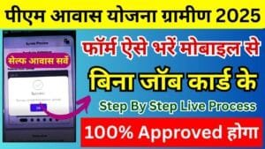 PM Awas Yojana Self Survey 2025