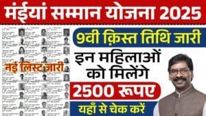 Maiya Samman Yojana 2025